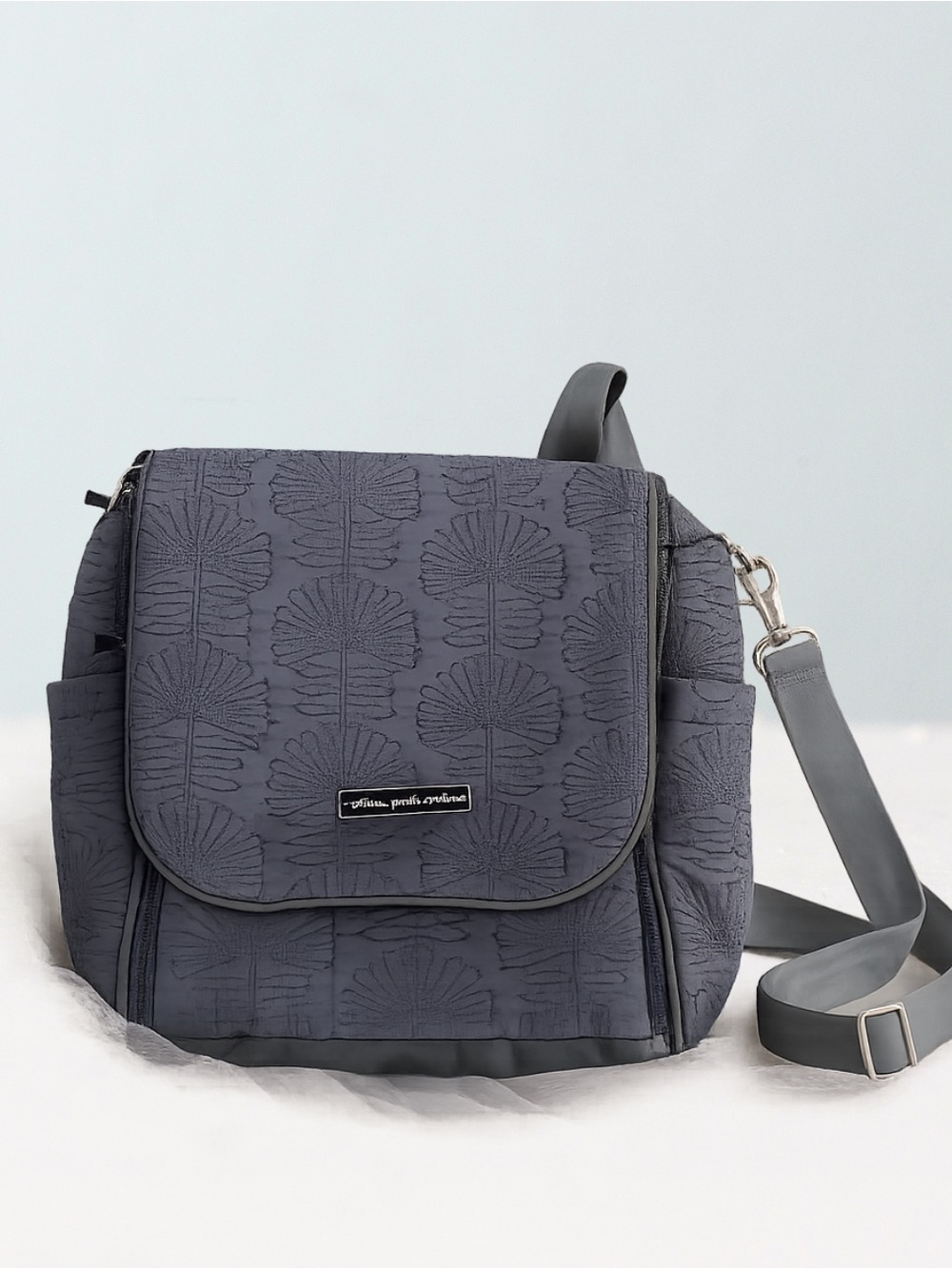 Petunia Pickle Bottom Quilted Diaper Bag / Crossbody Bag
